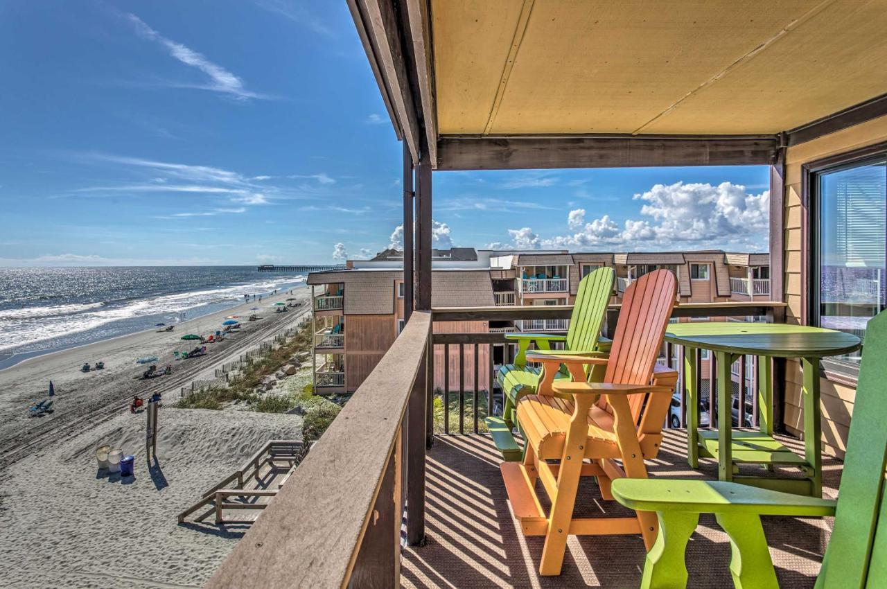 Beach Lovers Haven Oceanfront Condo With Pool! Myrtle Beach Exterior foto